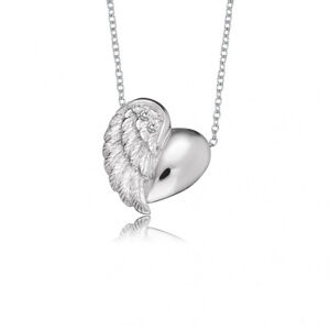 ENGELSRUFER náhrdelník srdce s křídlem ERN-LILHEARTWING