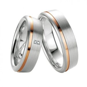 BREUNING stříbrné snubní prsteny BR48/08029 - 30