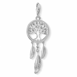 THOMAS SABO přívěsek charm Dreamcatcher Tree silver 1845-051-14