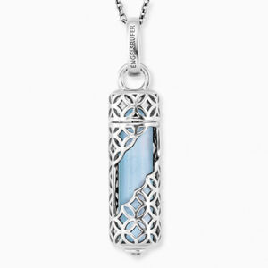 ENGELSRUFER náhrdelník s kamenem vel. M - modrý achát ERN-HEAL-BA-M