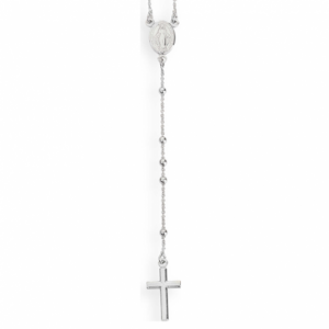 AMEN stříbrný růženec náhrdelník CRO25B