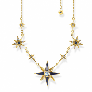 THOMAS SABO náhrdelník Royalty stars gold KE2118-963-7-L45V