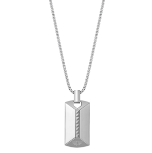 POLICE pánský ocelový náhrdelník Geometric Metal POPEAGN0001403