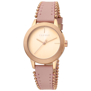 ESPRIT dámské hodinky Bloom Pearls Rosegold Pink ES1L105L0055