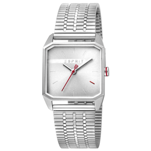 ESPRIT dámské hodinky Cube Ladies Silver ES1L071M0015