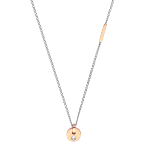 ESPRIT ocelový náhrdelník s kruhovým přívěskem ESNL00552242