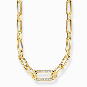 THOMAS SABO náhrdelník Anchor element and zirconia KE2110-414-14-L45V
