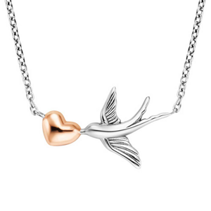 ENGELSRUFER náhrdelník s vlaštovkou ERN-LOVE-BIRD-BIR