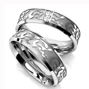 ALTAR ocelové snubní prsteny ALOC1059