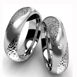 ALTAR ocelové snubní prsteny ALOC1088