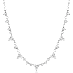 SOFIA stříbrný náhrdelník se zirkony IS028CT431RHWH
