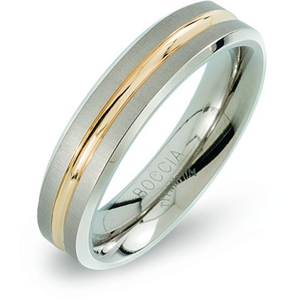 Boccia Titanium Snubní titanový prsten 0144-02 68 mm