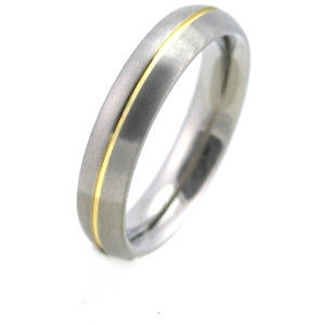 Boccia Titanium Titanový snubní prsten 0130-02 63 mm