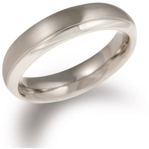Boccia Titanium Titanový snubní prsten 0130-07 48 mm
