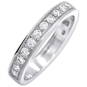 Brilio Silver Stříbrný prsten s krystaly 426 001 00299 04 57 mm