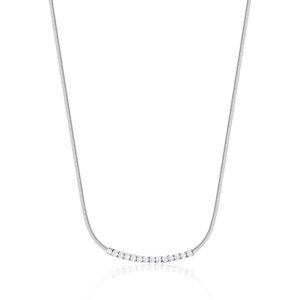 Brosway Jemný náhrdelník s čirými krystaly Desideri BEIN006