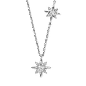 Engelsrufer Půvabný stříbrný náhrdelník s kubickými zirkony ERN-2NSTAR-ZI (řetízek, přívěsek)