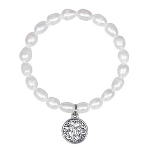 JwL Luxury Pearls Perlový náramek Strom života JL0549
