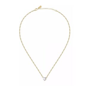 La Petite Story Romantický pozlacený náhrdelník s krystalem Love LPS10ASD14