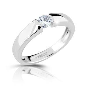 Modesi Stříbrný prsten s kubickým zirkonem M01211 58 mm