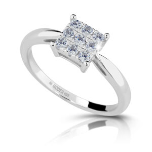 Modesi Stříbrný prsten s kubickými zirkony M01311 55 mm