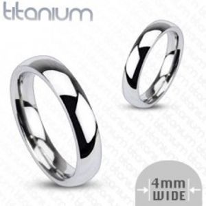 Prsten z titanu, 4 mm K14.9