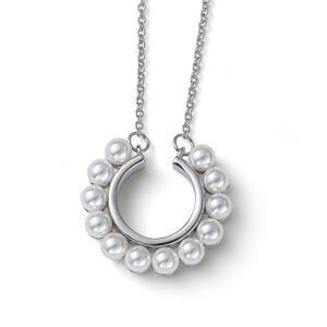 Oliver Weber Krásný náhrdelník se syntetickými perlami River 12248