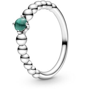 Pandora Stříbrný prsten pro ženy narozené v květnu 198867C05 54 mm