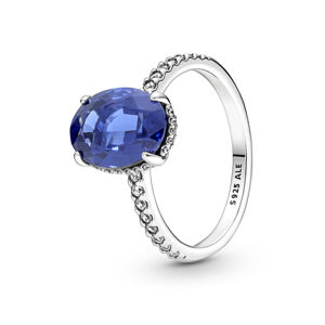Pandora Stříbrný zásnubní prsten ve stylu vévodkyně Kate Timeless 190056C01 52 mm