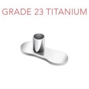 Podstavec pod piercing implantát z titanu bez dírek C12.20
