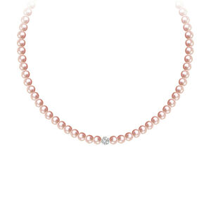 Preciosa Perličkový náhrdelník Velvet Pearl Preciosa 2218 69