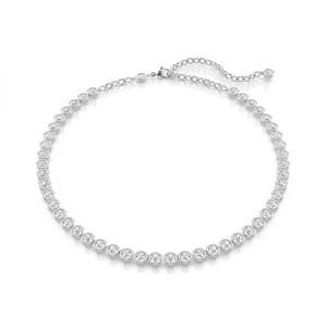 Swarovski Luxusní náhrdelník s čirými křišťály Imber Tennis 5682595