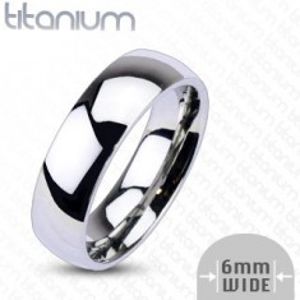Titanový prsten - lesklý, 6 mm K14.10