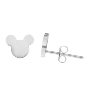 Troli Designové ocelové náušnice Mickey Mouse - MAT