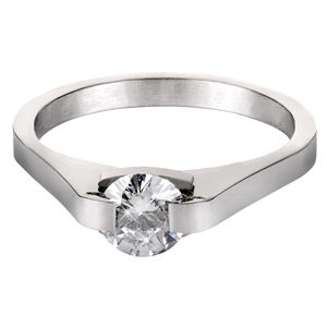 Troli Ocelový prsten s krystalem KRS-088 49 mm