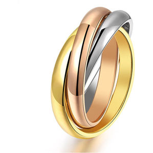 Troli Ocelový tricolor prsten KRS-247 60 mm